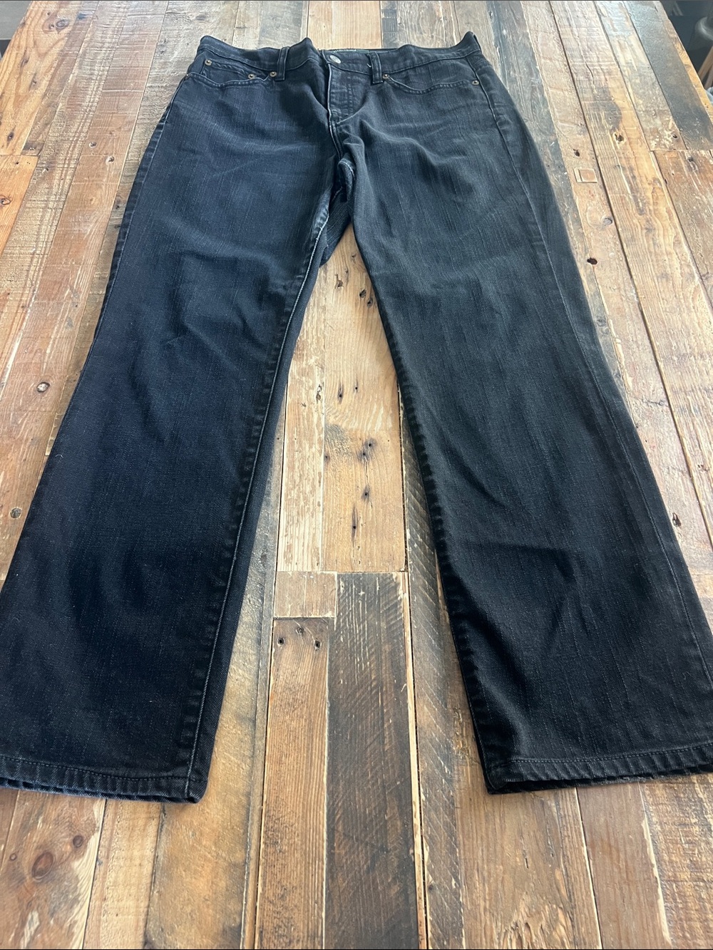 Ralph Lauren Women's Black Bootcut Jeans